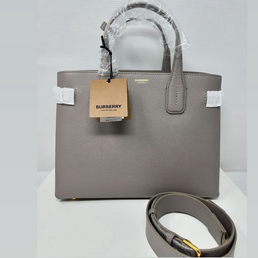 Burberry medium banner grey/taupe
